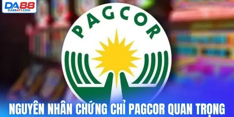 Nguyên nhân chứng chỉ PAGCOR quan trọng